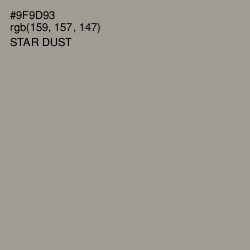 #9F9D93 - Star Dust Color Image
